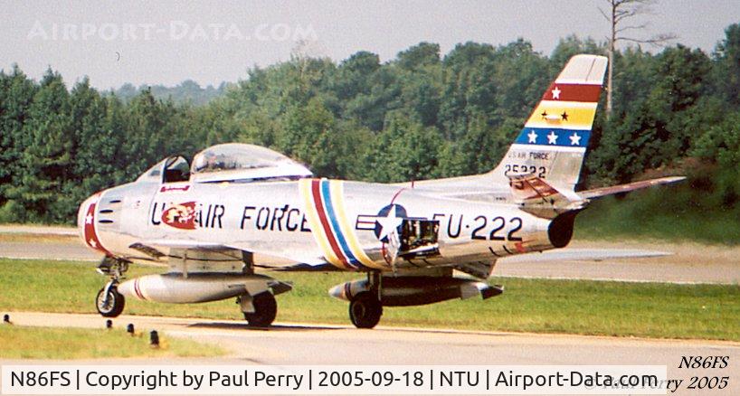 N86FS, 1954 Canadair F-86 MK.5 Sabre C/N 1157, Another gorgeous Sabre