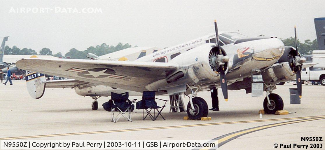 N9550Z, 1953 Beech C-45H/18S Expeditor C/N AF-586, A better view of 
