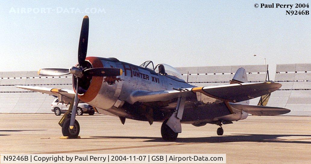 N9246B, 1944 Republic P-47D Thunderbolt C/N 339-55605, Hard to beat the good ole Jug