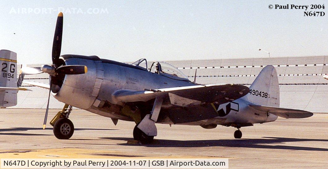 N647D, 1944 Republic P-47D Thunderbolt C/N 8955583, Another good looking example of the Jug