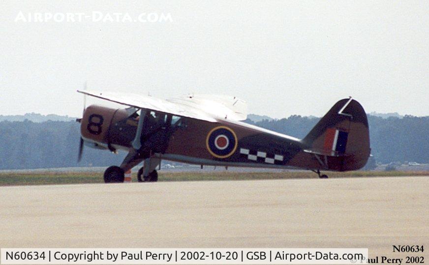 N60634, 1944 Stinson V77 Reliant C/N 77-333, This Reliant is seen in her old colors here