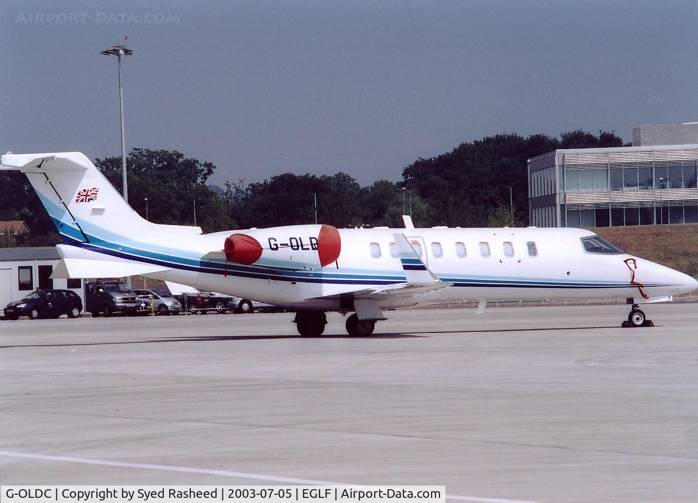 G-OLDC, 2001 Learjet 45 C/N 45-156, Gold Air Learjet