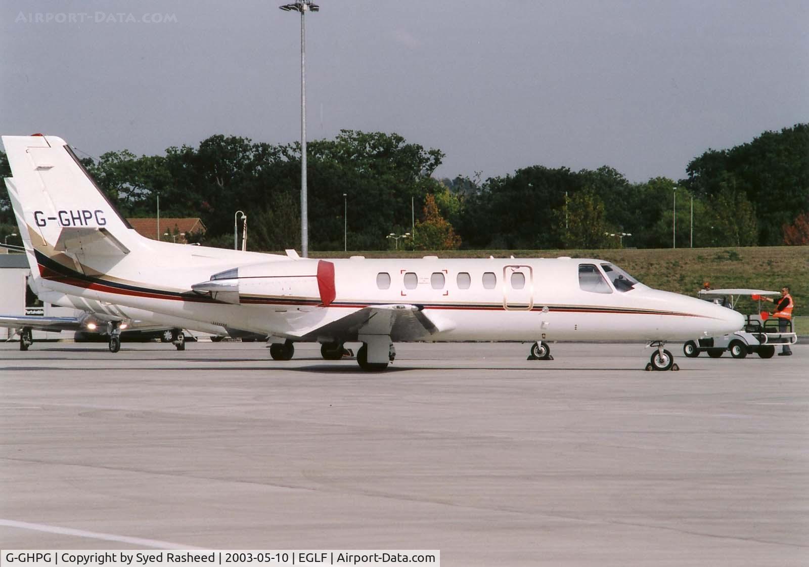 G-GHPG, 1999 Cessna 550 Citation Bravo C/N 550-0897, LEA Citation on Farnborough ramp