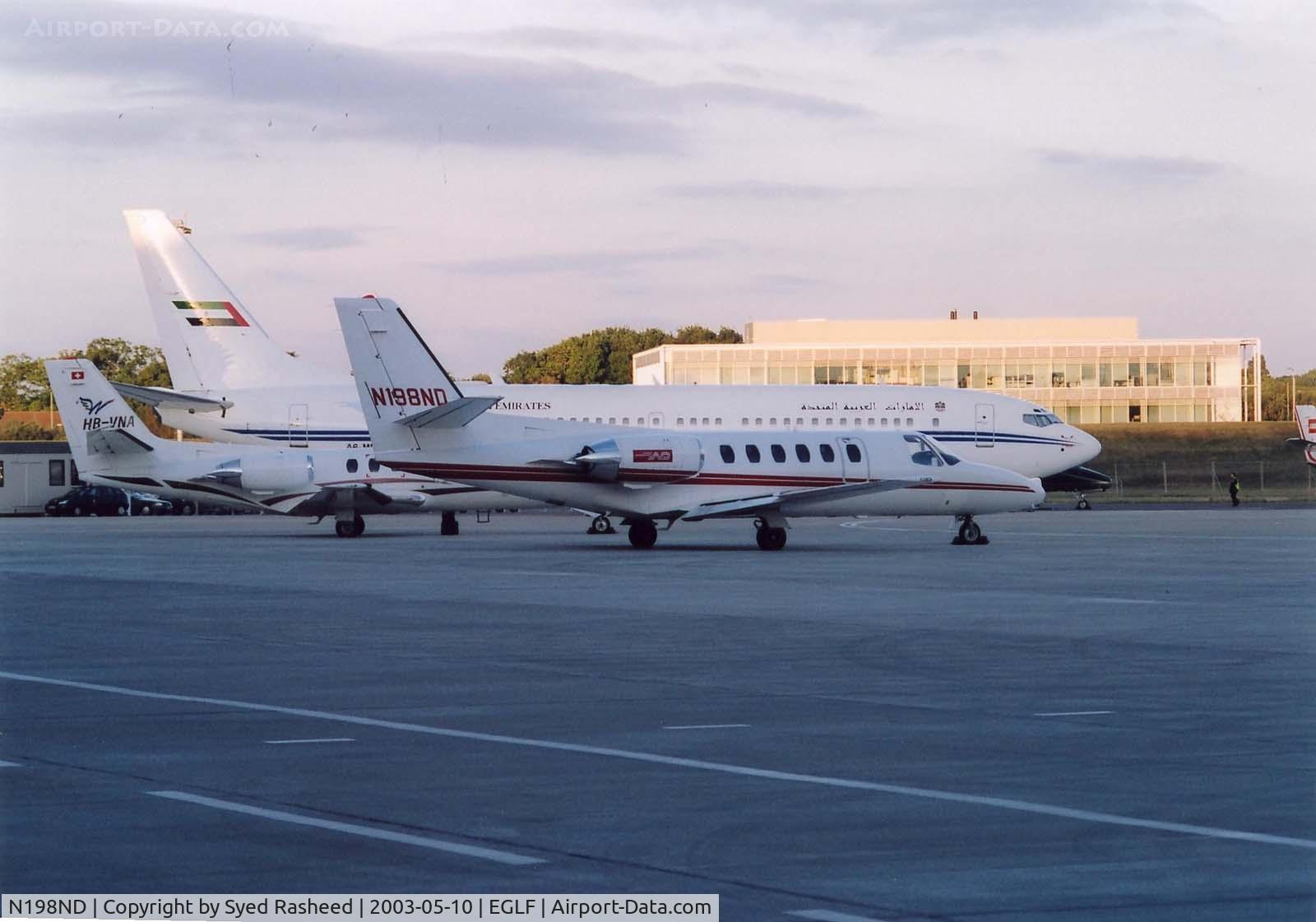 N198ND, 1990 Cessna 550 C/N 550-0630, ON FARNBOROUGH RAMP