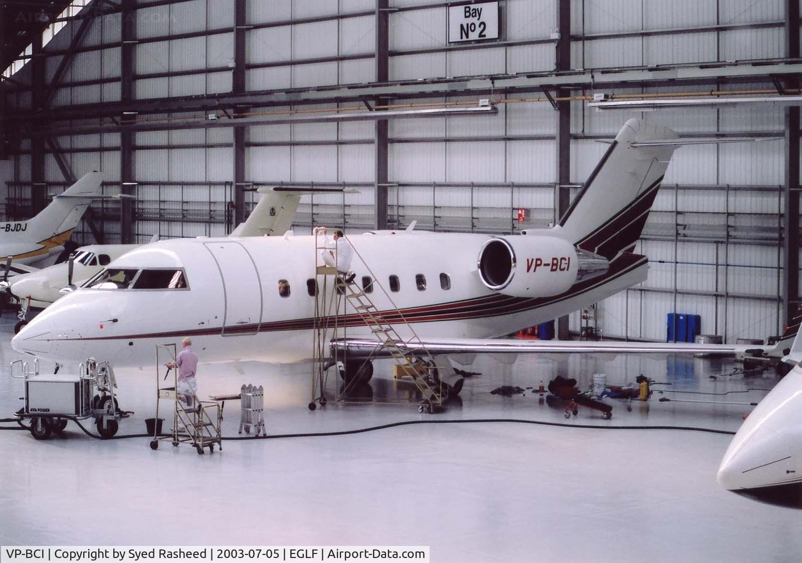 VP-BCI, 1996 Canadair Challenger 601-3R (CL-600-2B16) C/N 5193, CL600