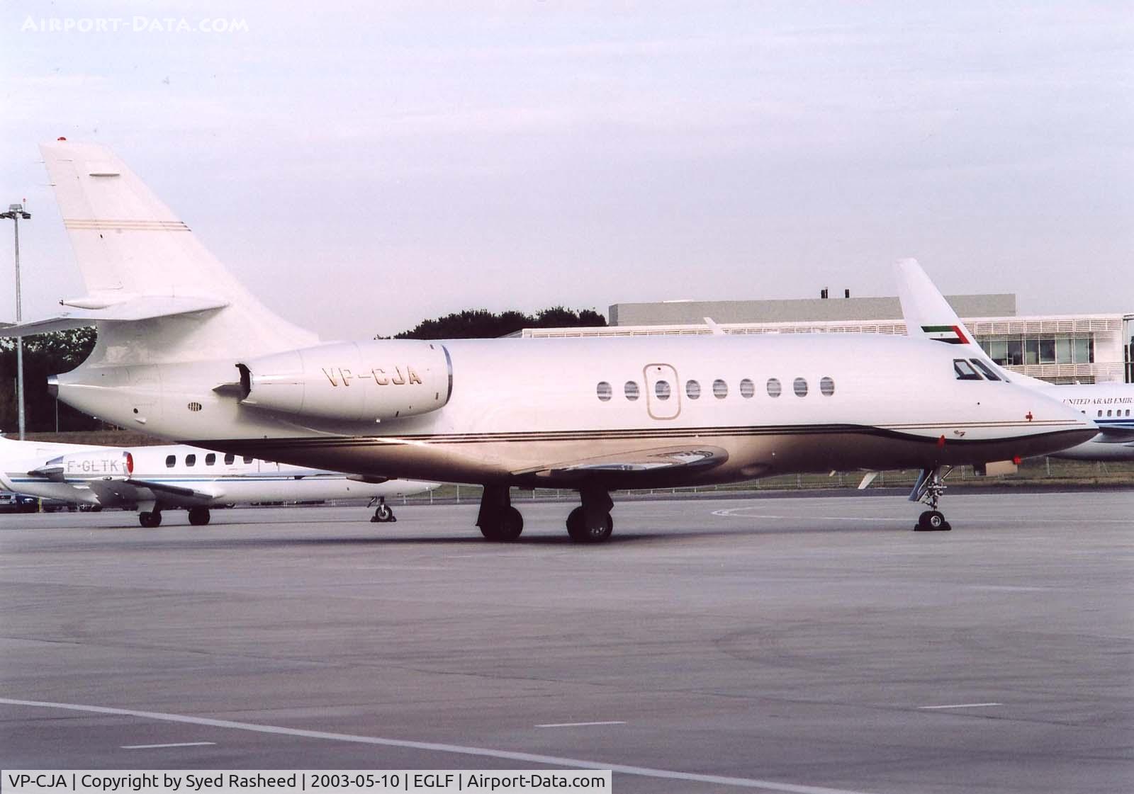 VP-CJA, 1995 Dassault Falcon 2000 C/N 18, FALCON 2000