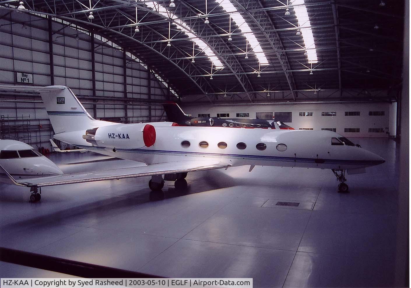 HZ-KAA, 1996 Gulfstream Aerospace G-IV SP C/N 1294, GULFSTREAM IV SP
