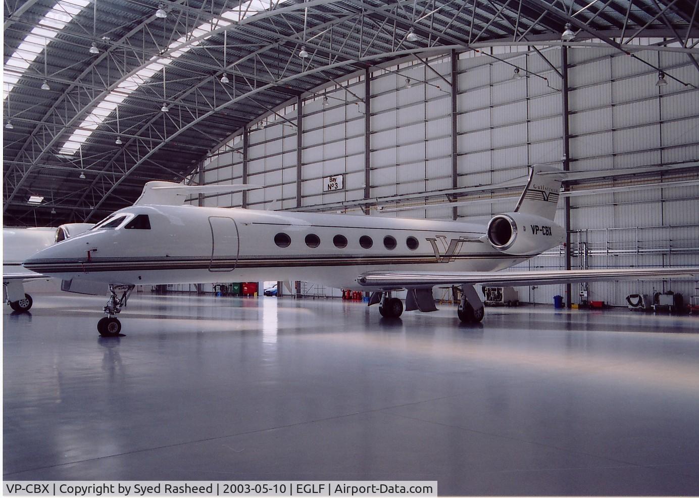 VP-CBX, 1996 Gulfstream Aerospace G-V C/N 511, GULFSTREAM V - TAK AVIATION