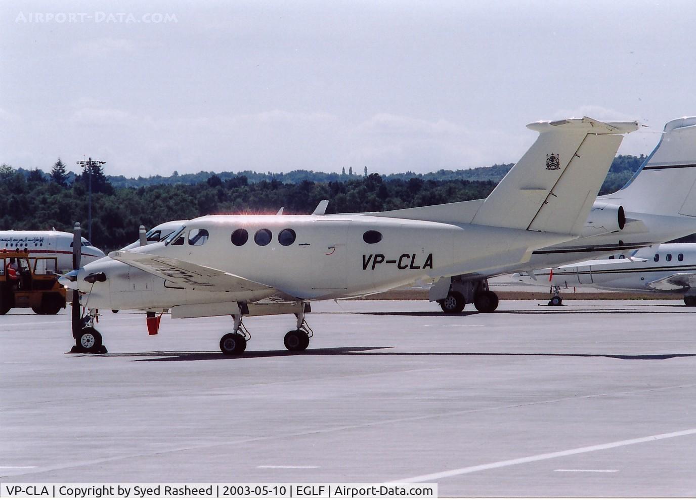 VP-CLA, 1985 Beech F90-1 King Air King Air C/N LA-231, Beechcraft Kingair