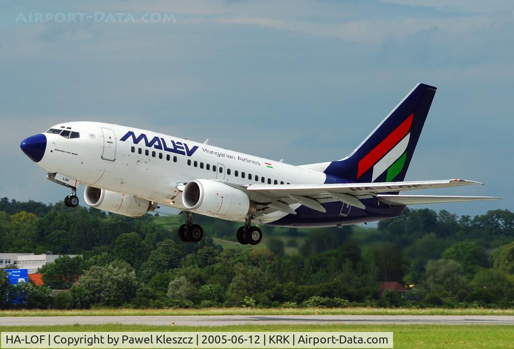 HA-LOF, 2003 Boeing 737-6Q8 C/N 29348, take-off