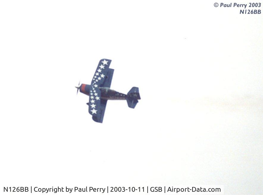 N126BB, 2001 Aviat Pitts S-2C Special C/N 6046, Smoke on, and away we go