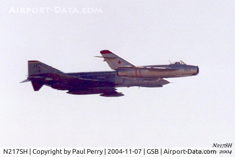 N217SH, 1959 PZL-Mielec Lim-5 (MiG-17F) C/N 1C1611, Decades ago, that F-4 would be on his six!