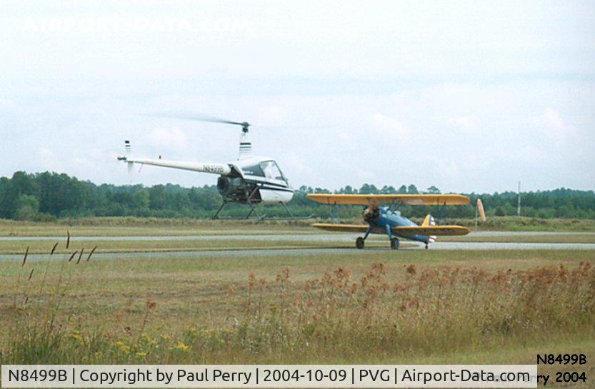 N8499B, 1980 Robinson R22 C/N 0058, Not exactly a standoff with N48780