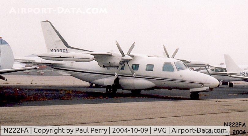 N222FA, Mitsubishi MU-2B-36A C/N 714SA, Like a C-130 had a baby with a C-172