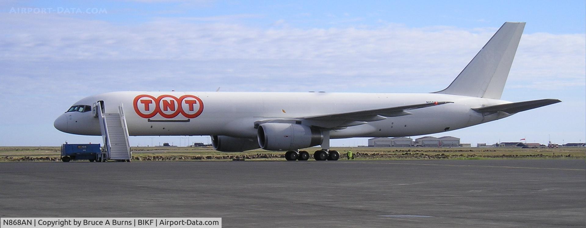 N868AN, 1990 Boeing 757-23APF C/N 24868, End of lease in Iceland. Ferry to Taiwan June 04