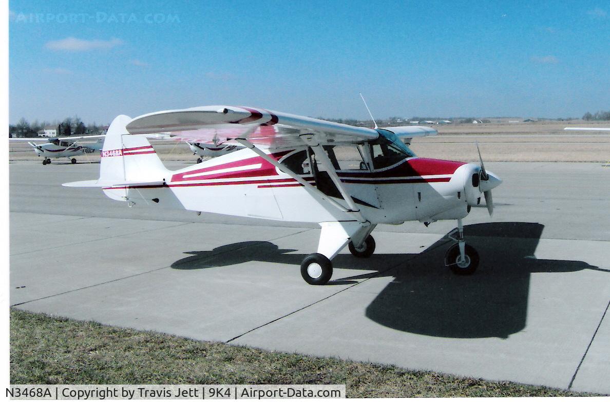 N3468A, 1953 Piper PA-22-135 Tri-Pacer C/N 22-1755, 1953 Piper Tripacer