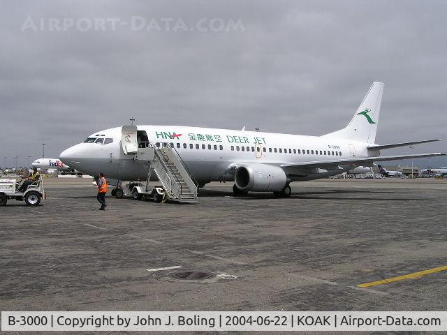 B-3000, 1998 Boeing 737-36Q C/N 29326, Boeing 737-300 Ferry to China