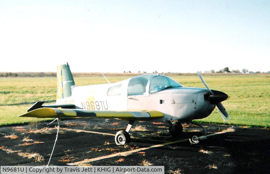 N9681U, Grumman American AA-1C Lynx C/N AA1C0096, Grumman AA1C Lynx
