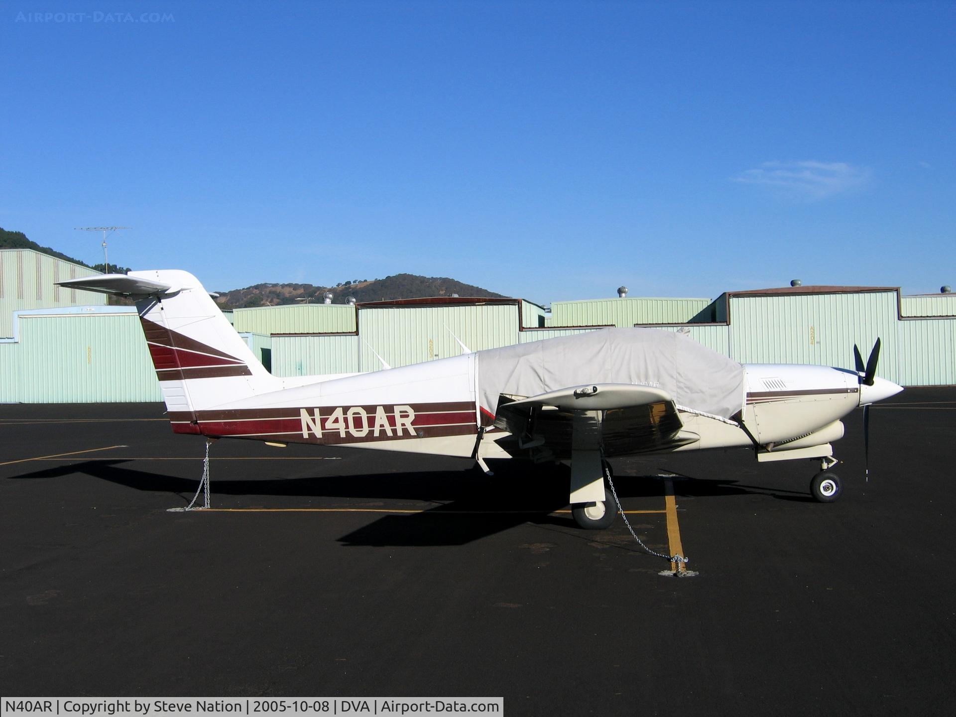 N40AR, 1984 Piper PA-28RT-201T Arrow IV C/N 28R-8431032, FNB Holding 1984 Piper PA-28RT-201T at Gnoss Field, Novato, CA