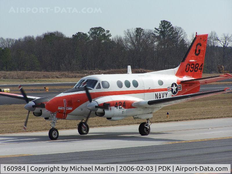 160984, Beechcraft T-44A Pegasus C/N LL-36, US Navy T-44A @ Mercury Air Center