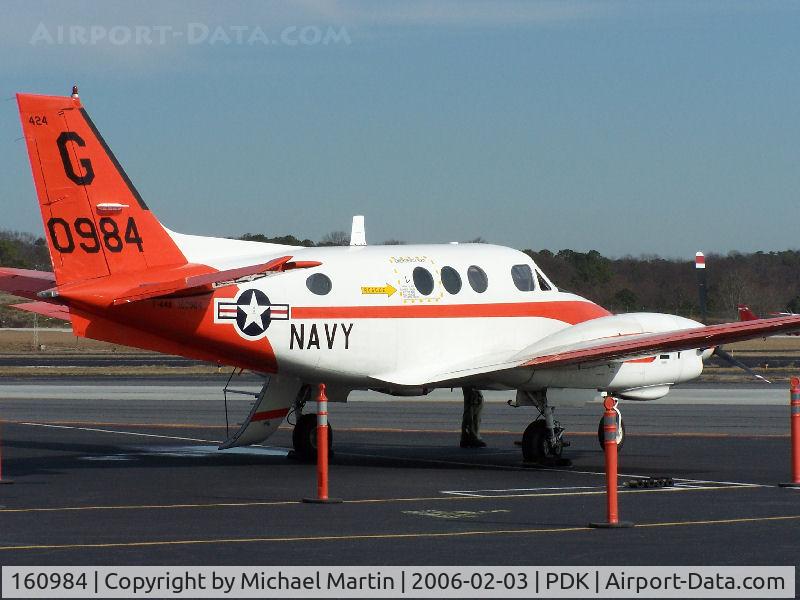 160984, Beechcraft T-44A Pegasus C/N LL-36, US Navy T-44A @ Mercury Air Center