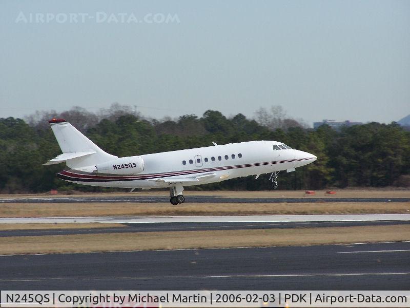 N245QS, 2001 Dassault Falcon 2000 C/N 145, DEPARTING PDK O
