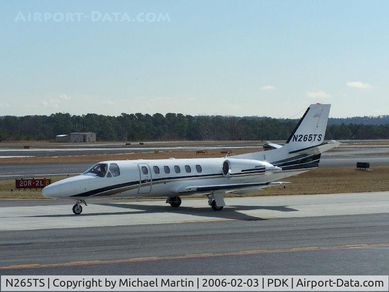 N265TS, 2000 Cessna 550 C/N 550-0942, Taxing to Epps Air Service