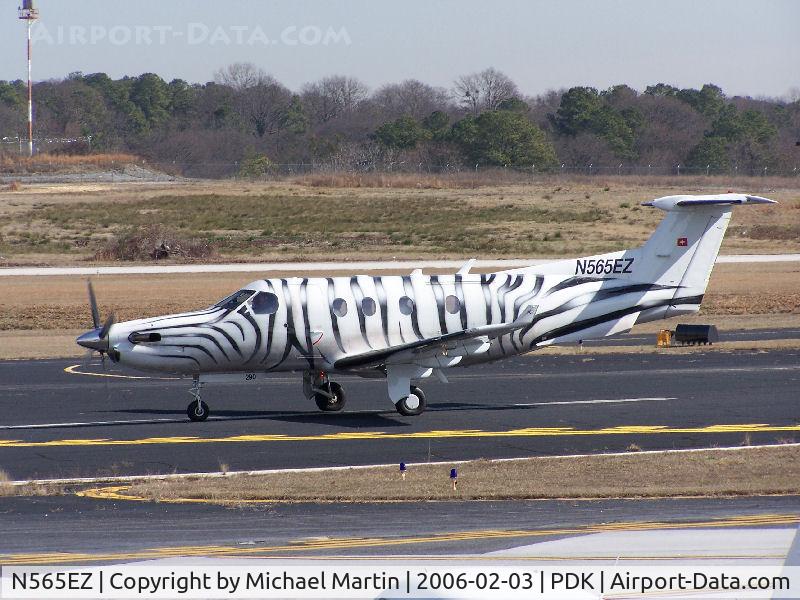 N565EZ, 1999 Pilatus PC-12/45 C/N 290, Gotta Love The Paint Job!