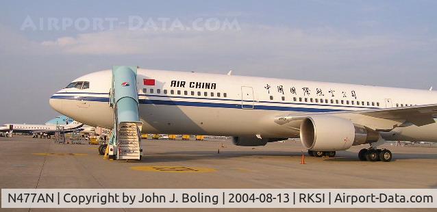N477AN, 2000 Boeing 767-33A/ER C/N 27477, Boeing 767-300ER. Ferry flight By John Boling and Bob Cassin