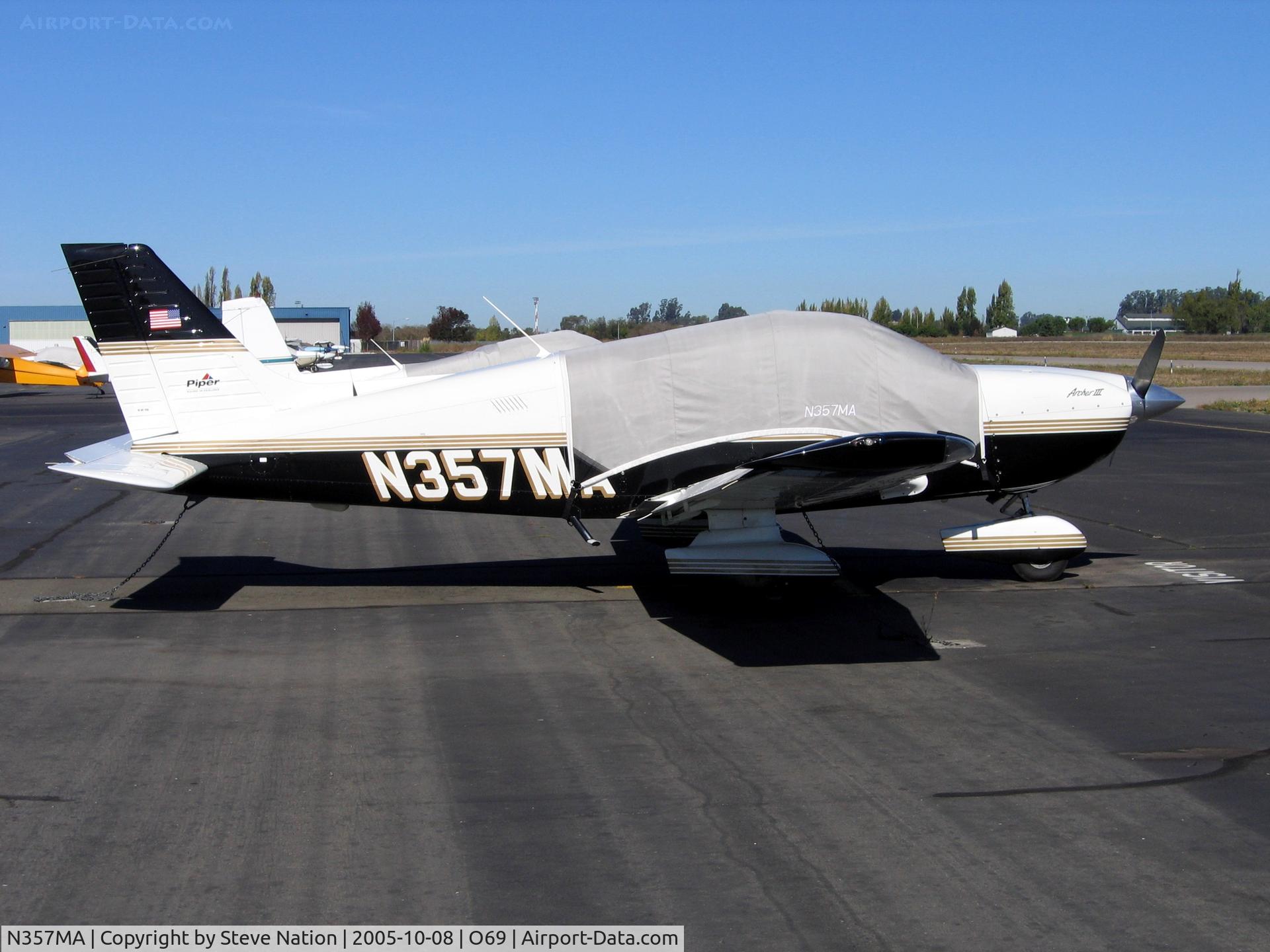 N357MA, 1999 Piper PA-28-181 C/N 28-43261, DSK Leaing 1999 Piper PA-28-181 at Petaluma, CA