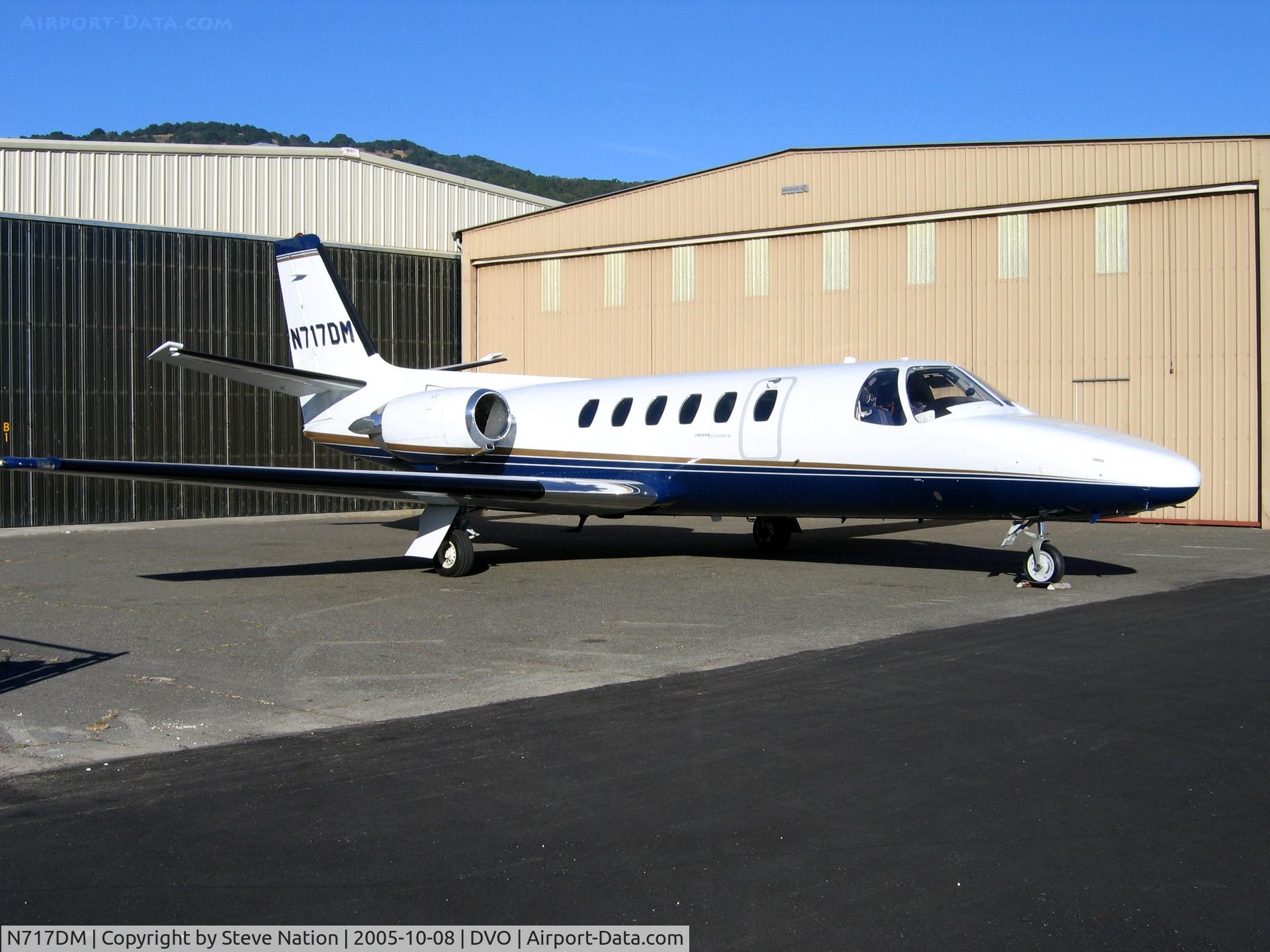 N717DM, 1982 Cessna 550 C/N 550-0436, GRM Aviation 1982 Cessna 550 at Gnoss Field (Novato), CA
