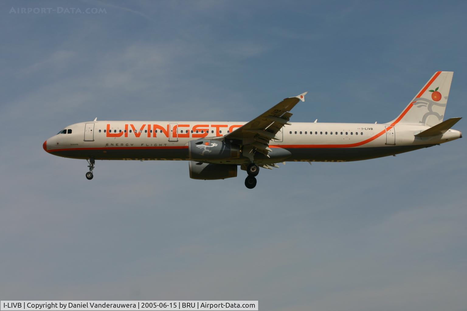 I-LIVB, 2003 Airbus A321-231 C/N 1970, arrival of flight LM5571 on rnw 25L
