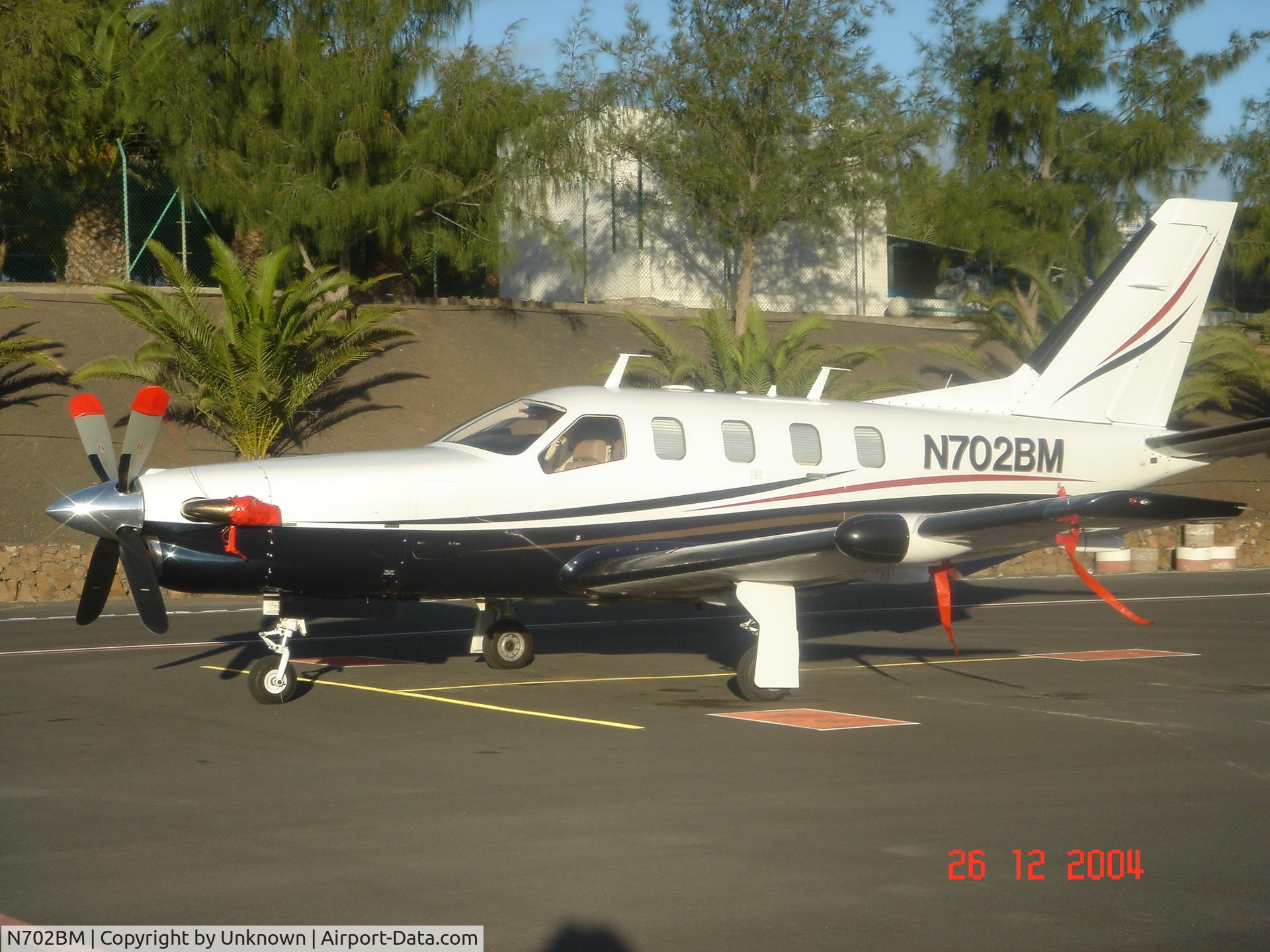N702BM, 1991 Socata TBM-700 C/N 2, December 2005 Canary Island
