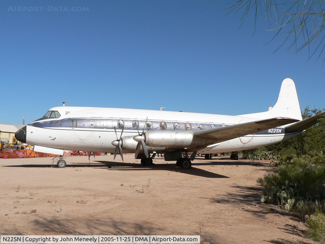 N22SN, 1954 Vickers Viscount 724 C/N 40, Displayed in the Pima Air & Space Museum