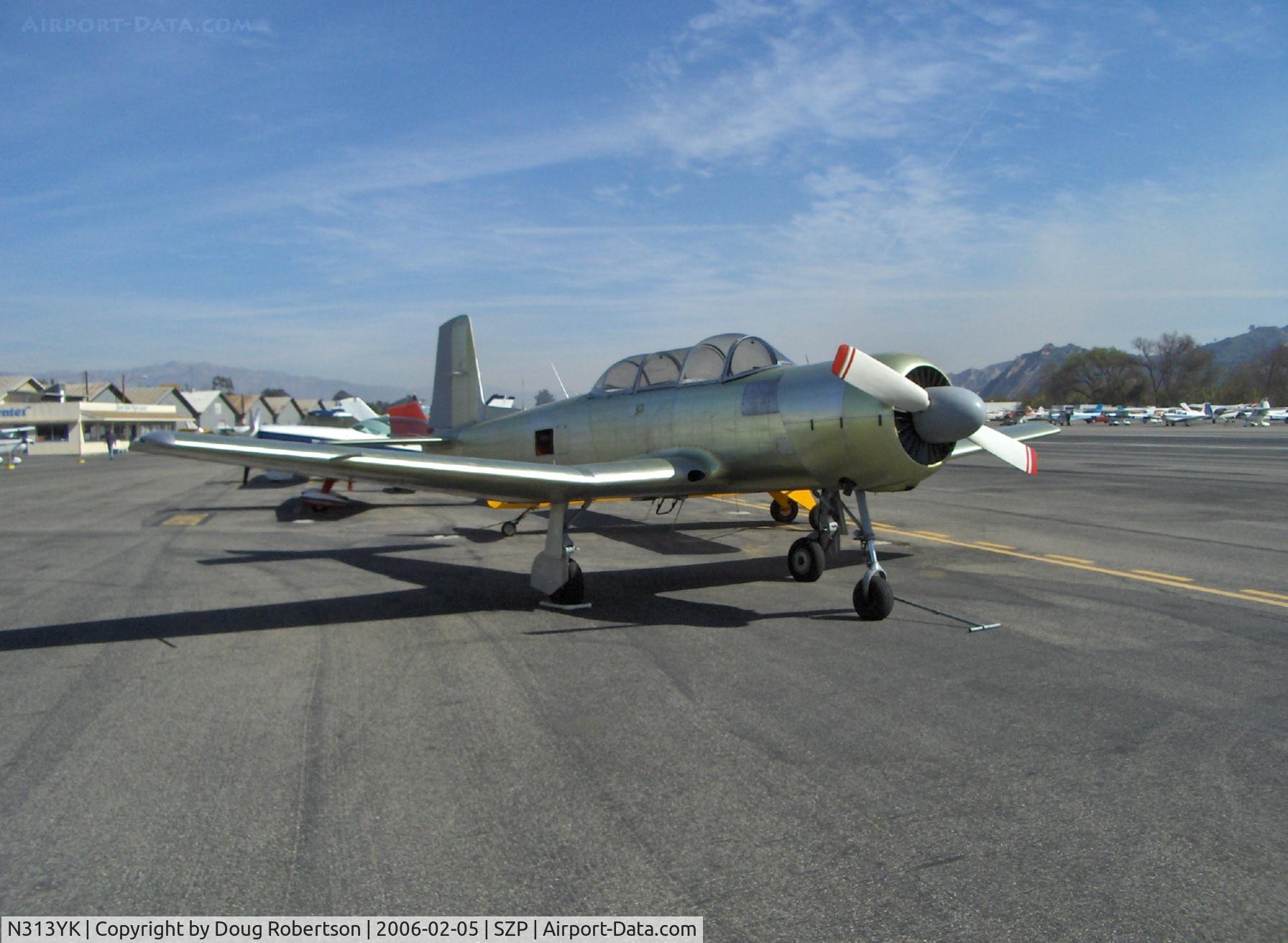 N313YK, 1964 Nanchang CJ-6A C/N 1032013, 1964 Nanchang China CJ-6A, Alodine finish, Vedeneev (Ivchenko) M-14P 9 cylinder radial 360 Hp upgrade