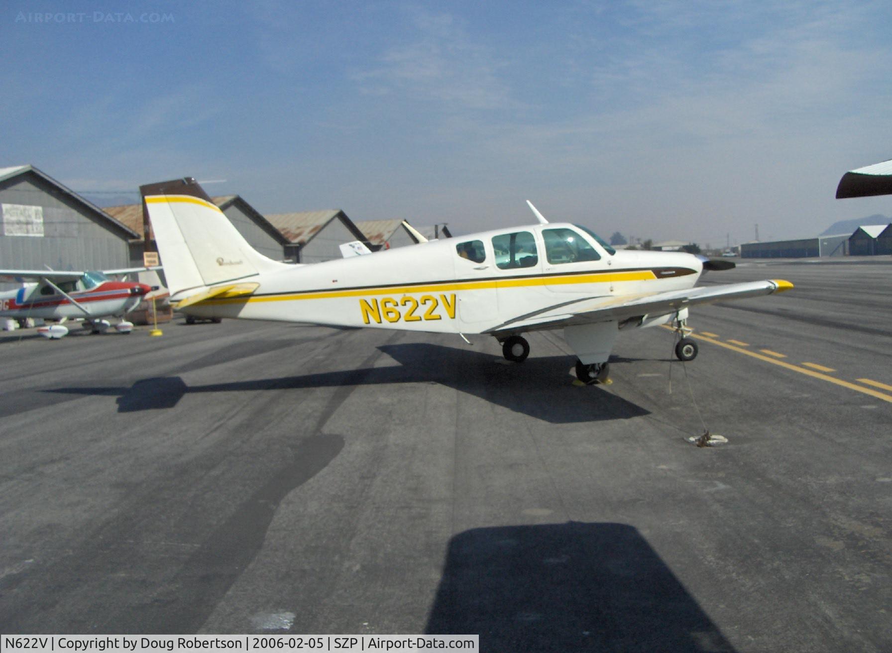 N622V, 1960 Beech 35-33 Debonair C/N CD-45, 1960 Beech 35-33 DEBONAIRE, Continental IO-470-J 225 Hp