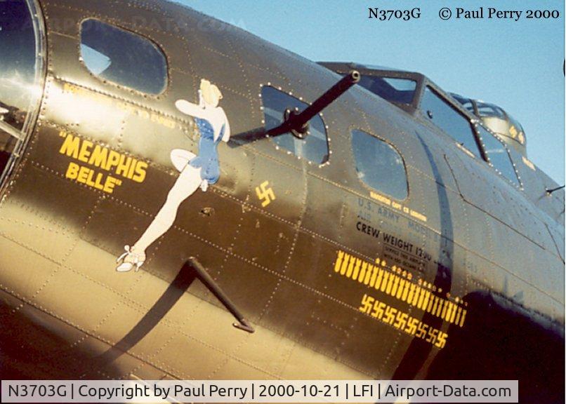 N3703G, 1945 Boeing B-17G Flying Fortress C/N 44-83546-A, The venerable B-17, and a nice replica
