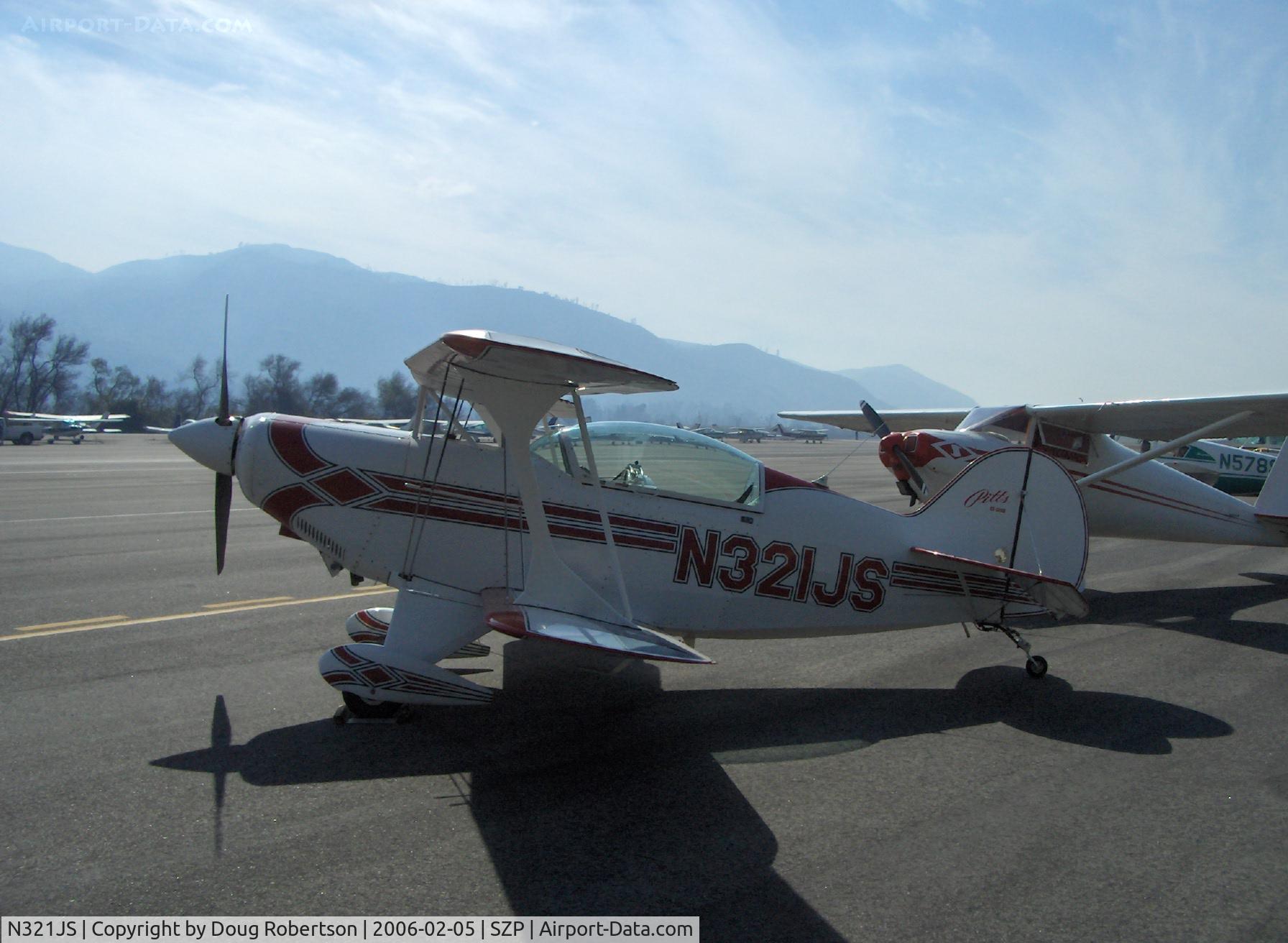 N321JS, 1992 Aviat Pitts S-2B Special C/N 5252, 1992 Aviat PITTS S-2B, Lycoming AEIO-540, Std. class