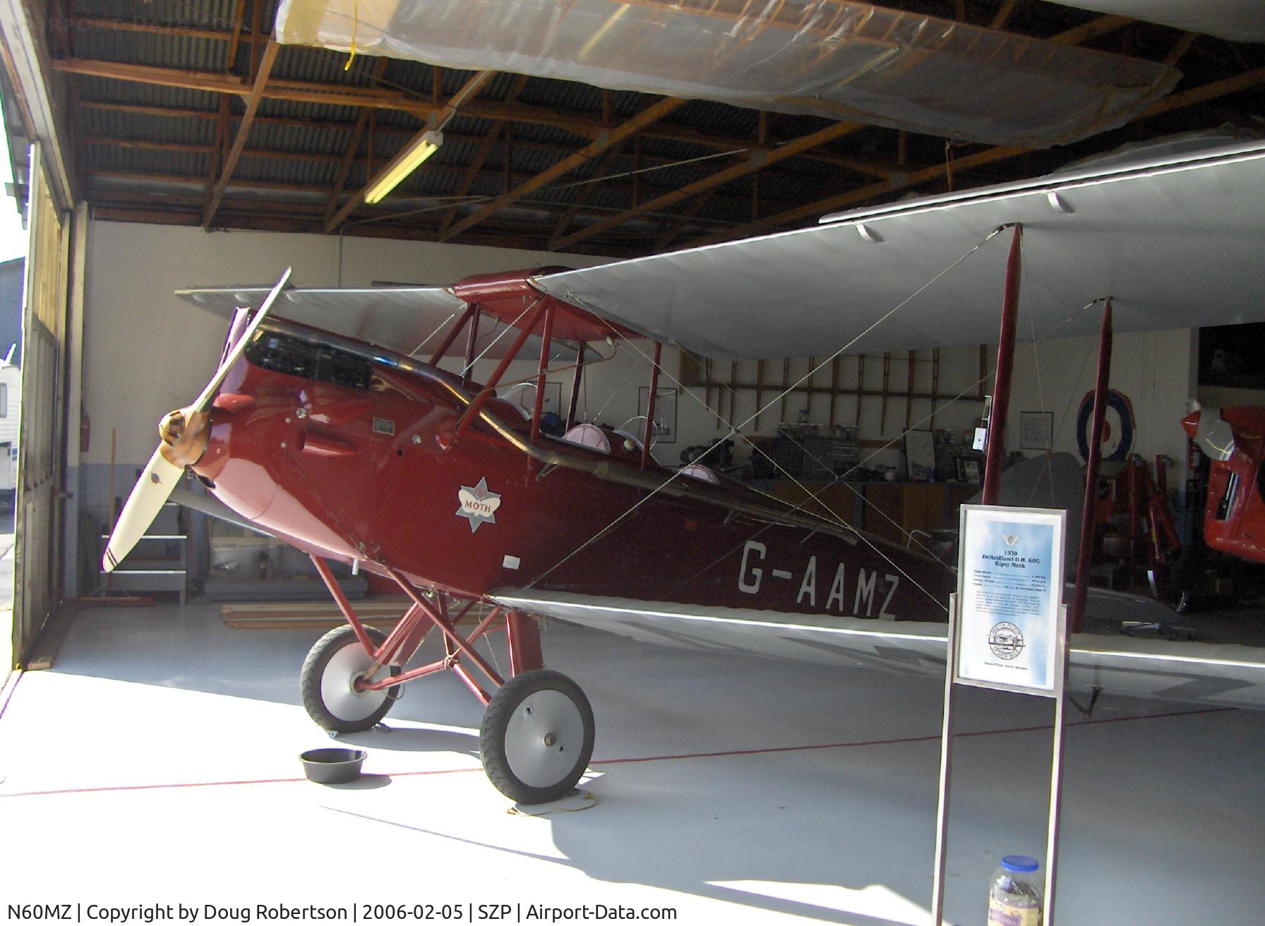 N60MZ, 1930 De Havilland DH-60G Gypsy Moth C/N 1293, 1930 DeHavilland D.H.60G GIPSY MOTH, DeH Gipsy II 120 Hp