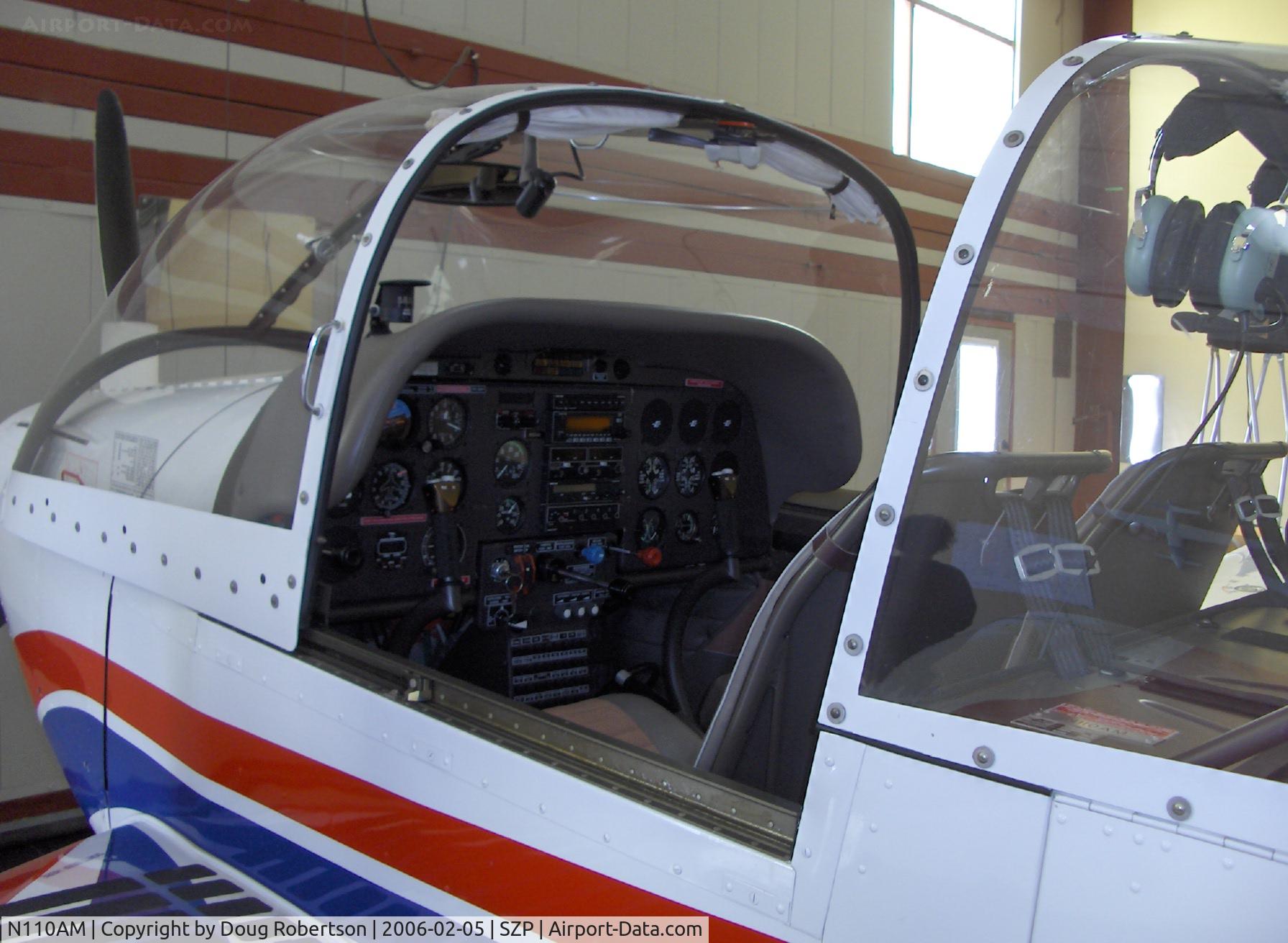 N110AM, 1996 Zlin Z-242L C/N 0727, 1996 Moravan Zlin 242L, Lycoming AEIO-360-B 200 Hp, full panel, sticks; five-way, single point release harness restraints