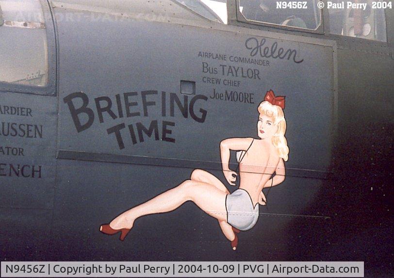 N9456Z, 1943 North American TB-25N Mitchell C/N 108-33214, Some classic artwork on the portside of this Mitchell