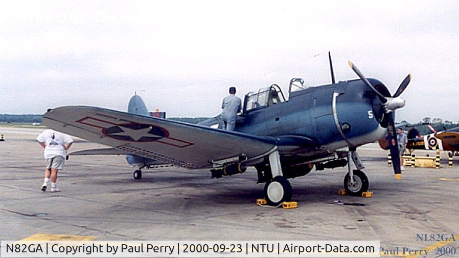 N82GA, Douglas SBD-5 Dauntless C/N 54532, A true rarity these days, and in great shape