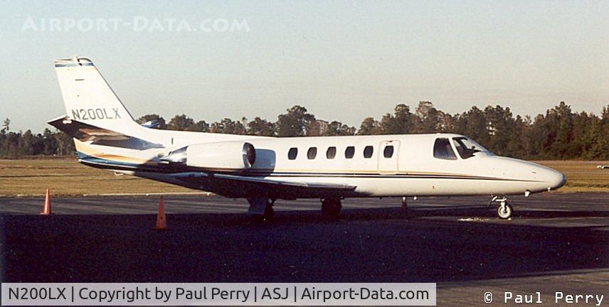 N200LX, 1985 Cessna S550 Citation IIS C/N S550-0061, Visiting small Ahoskie for a spell