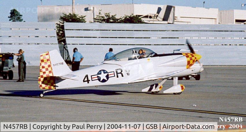 N457RB, 1990 Vans RV-4 C/N 1457, Nice paintjob to bring to a military airshow