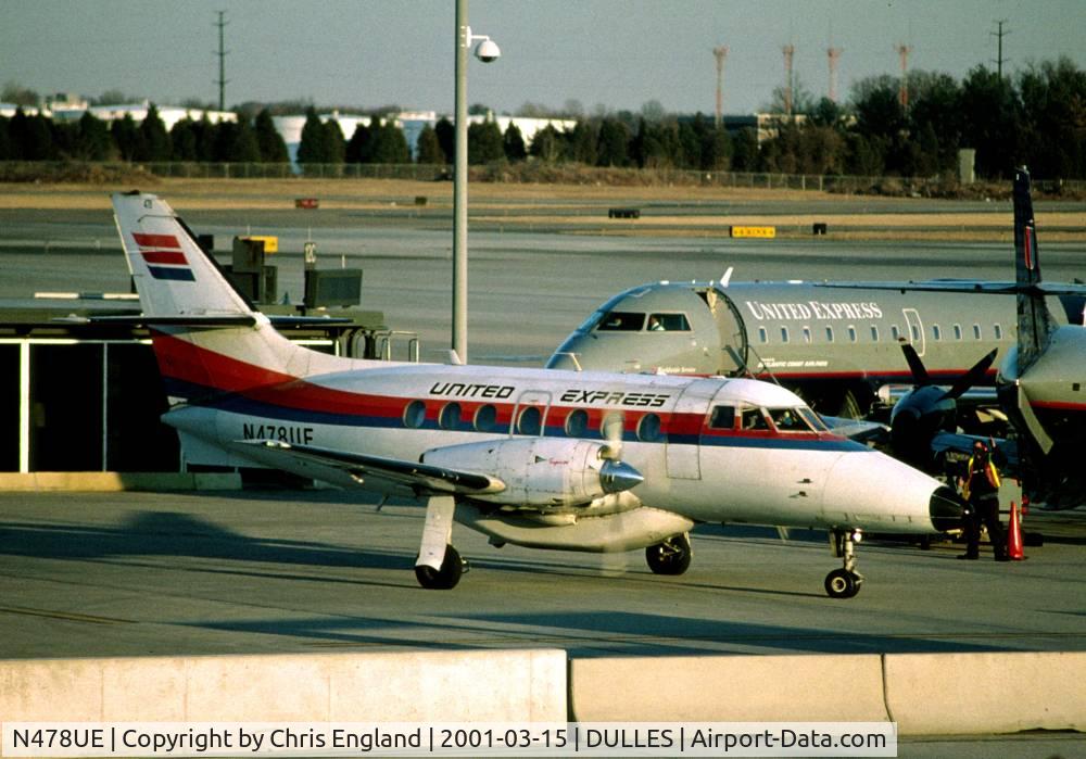 N478UE, 1990 British Aerospace BAe-3201 Jetstream C/N 892, Jestream 3201