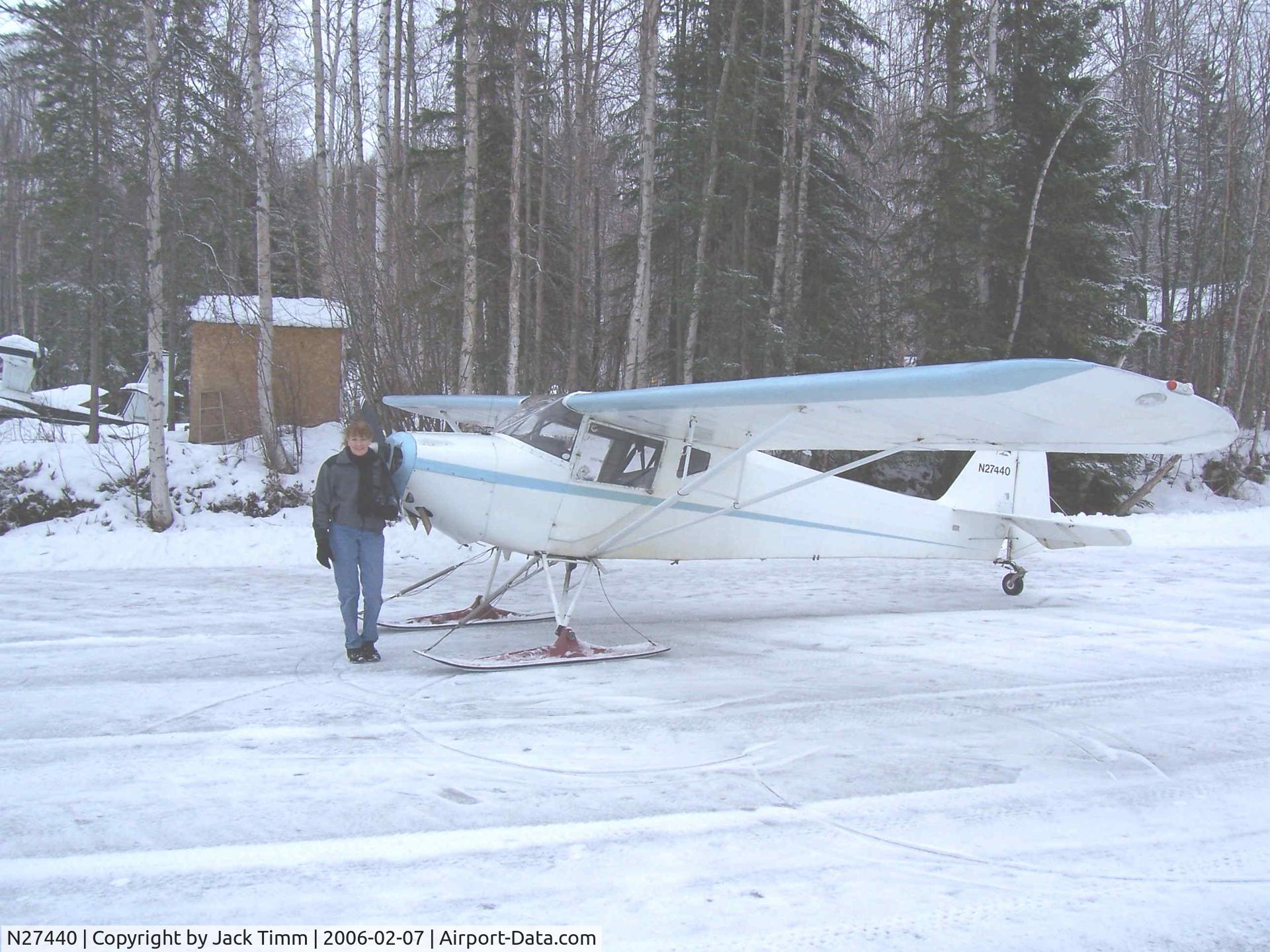 N27440, 1941 Taylorcraft BL-65 (L-2F) C/N 2082, Kathy Timm & N27440