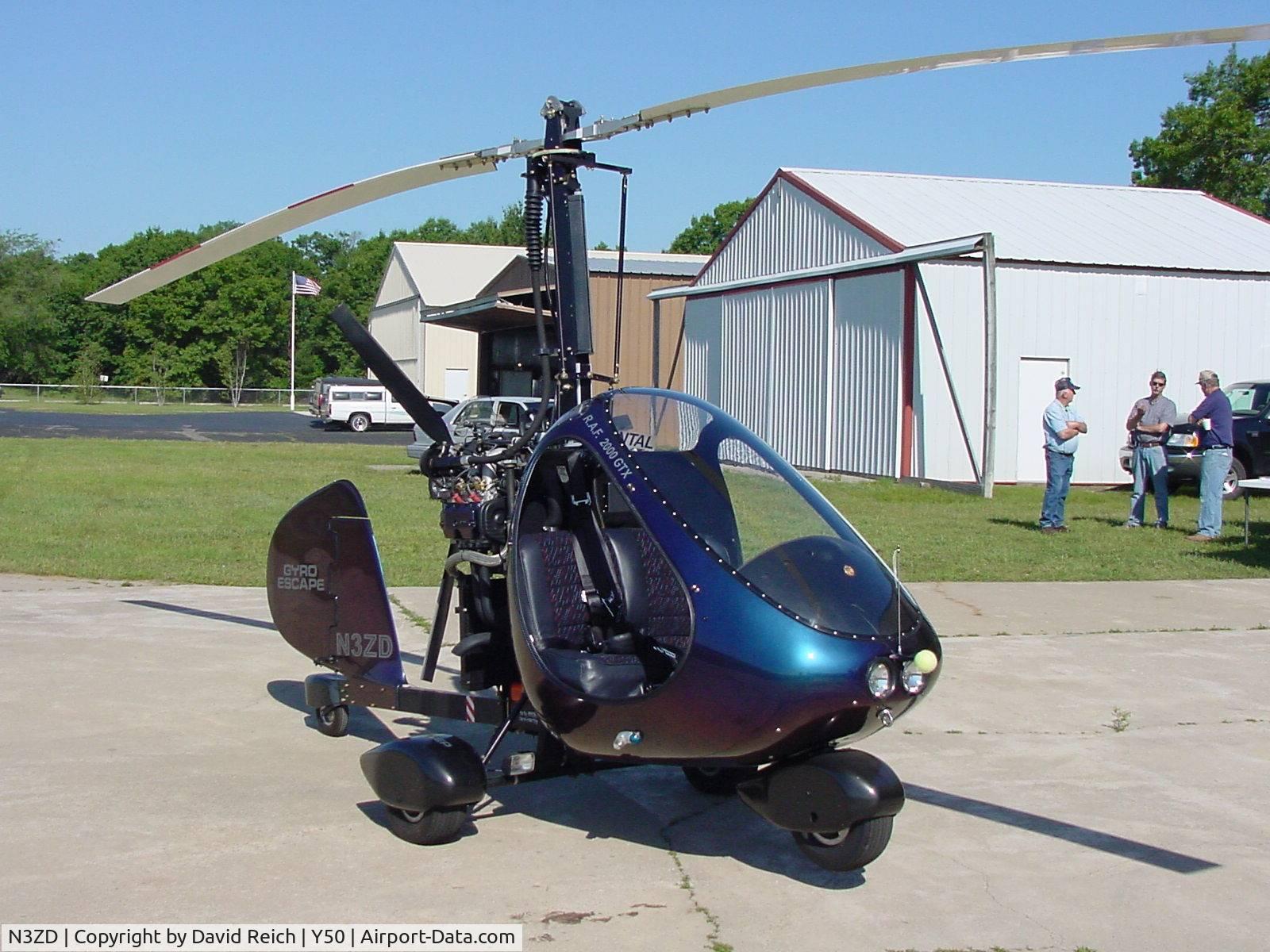 N3ZD, 2001 RAF 2000 GTX SE FI C/N H2-99-10-438, RAF2000 GTX  Gyroplane 2.2 Subaru Fuel Injected