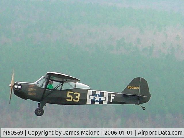 N50569, 1942 Taylorcraft DCO-65 C/N 4546, Shreveport, LA
