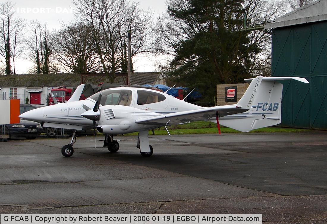 G-FCAB, 2005 Diamond DA-42 Twin Star C/N 42.060, Diamond DA-42 Twin Star (Halfpenny Green)