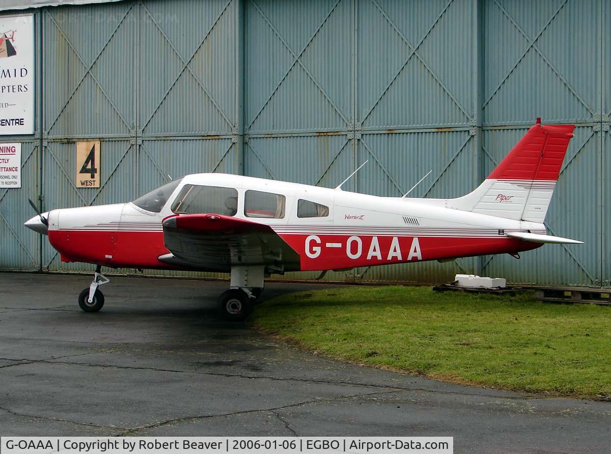 G-OAAA, 1993 Piper PA-28-161 Cherokee Warrior II C/N 2816107, Piper PA-28-161 Warrior II (Halfpenny Green)